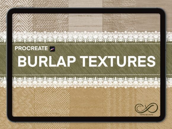 Download Procreate Texture Brushes-Burlap,Lace - Procreate Collection