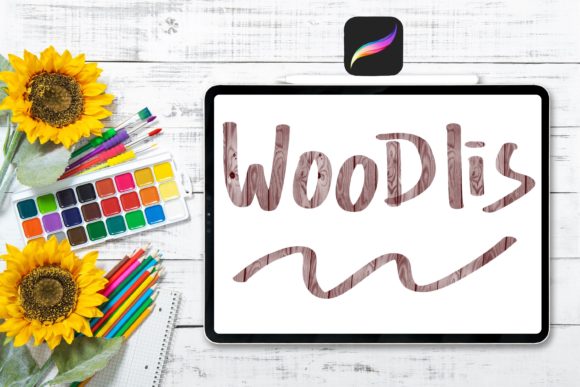 Download Woodlis Procreate Brush - Procreate Collection