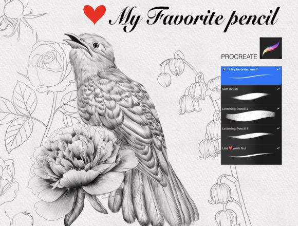 Download Favorite Pencil Procreate - Procreate Collection