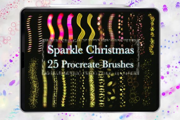 Download Procreate Brush Christmas Light Glow - Procreate Collection