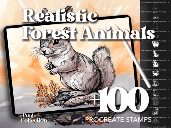 Download 100+ Procreate Forest Animal Realistic - Procreate Collection
