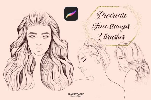 Download Procreate Face Stamps - Procreate Collection
