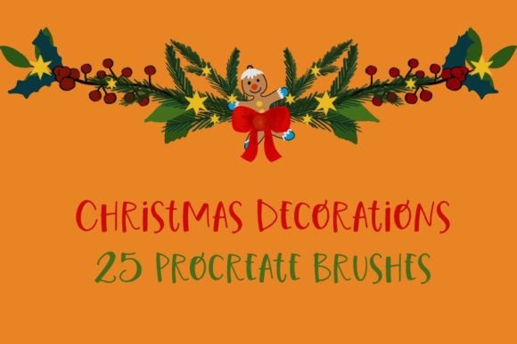 Download Christmas Decorations Procreate Brushset - Procreate Collection