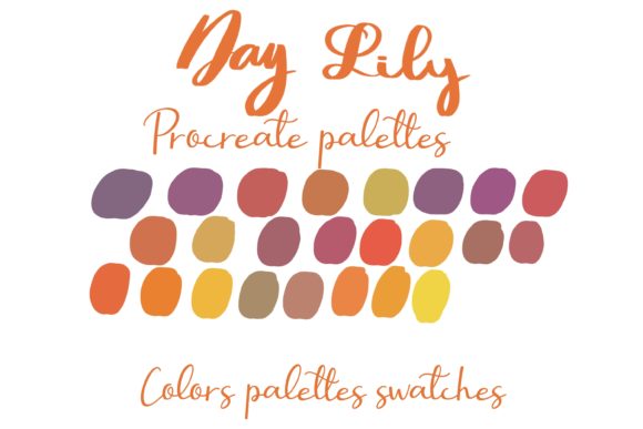 Download Day Lily Procreate Palettes - Procreate Collection