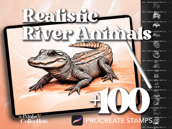 Download 100+ Procreate River Animal Realistic - Procreate Collection