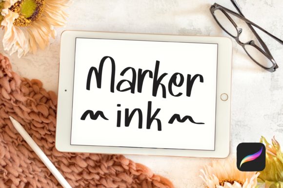 Download Marker Ink Brush for Procreate - Procreate Collection