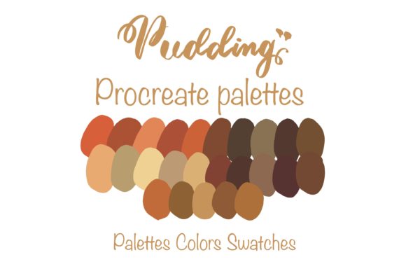 Download Sweet Pudding  Procreate Palettes - Procreate Collection