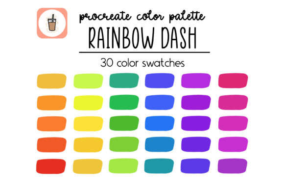 Download Rainbow Dash Procreate Palette - Procreate Collection