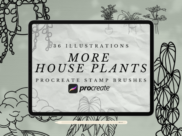 Download More House Plant Procreate Stamp Brushes - Procreate Collection