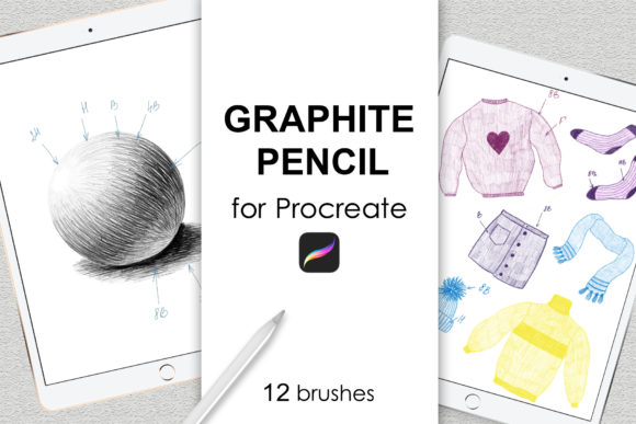 Download Graphite Pencil Procreate Brushes - Procreate Collection