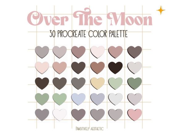 Download Over the Moon Procreate Color Palette - Procreate Collection