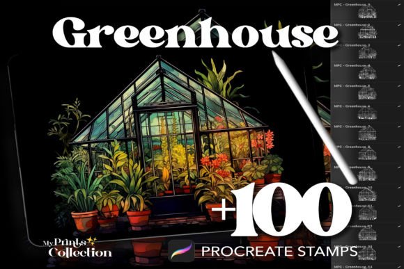 Download 100+ Procreate Greenhouse Stamps - Procreate Collection