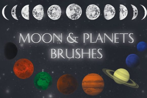 Download Moon Planets Procreate Brushes - Procreate Collection