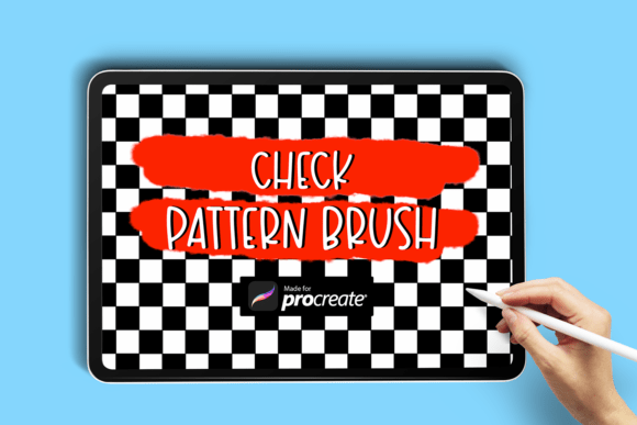 Download Checkerboard Pattern Brush | Procreate - Procreate Collection