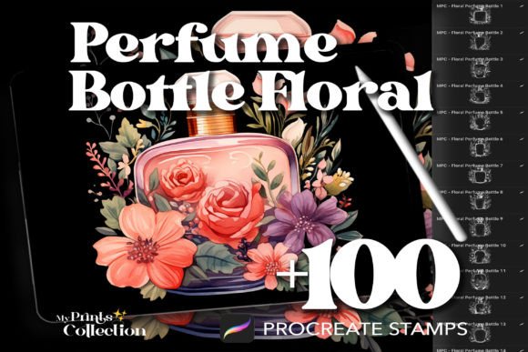Download 100+ Procreate Perfume Bottle Floral - Procreate Collection