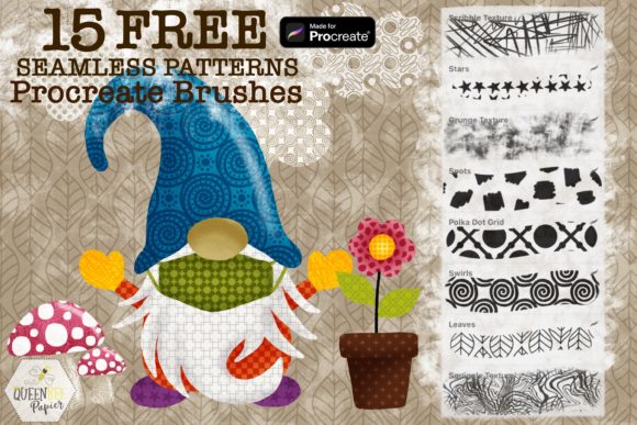 Download Free Procreate Brushes Seamless Patterns - Procreate Collection