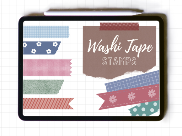 Download Washi Tape Stamp for Procreate - Procreate Collection