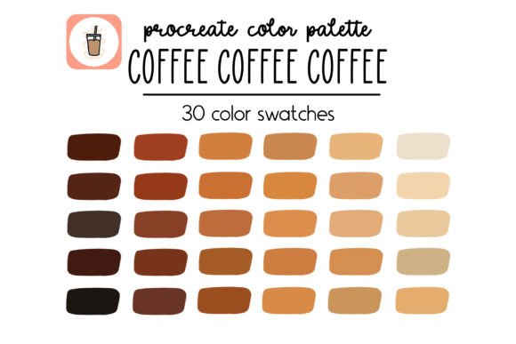 Download Coffee Coffee Coffee Procreate Palette - Procreate Collection
