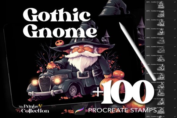 Download 100+ Procreate Gothic Gnome Stamps - Procreate Collection