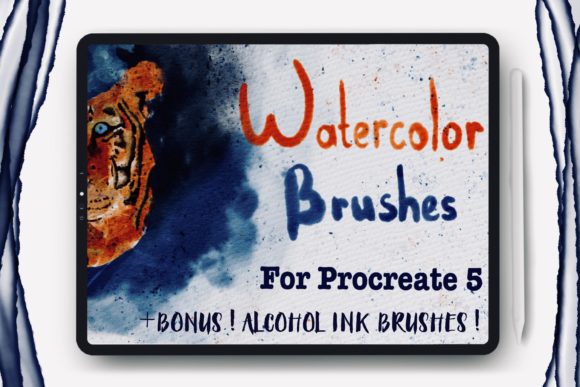 Download Watercolor Brushes for Procreate and Alk - Procreate Collection