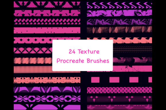 Download 24 Procreate Texture Brushes - Procreate Collection