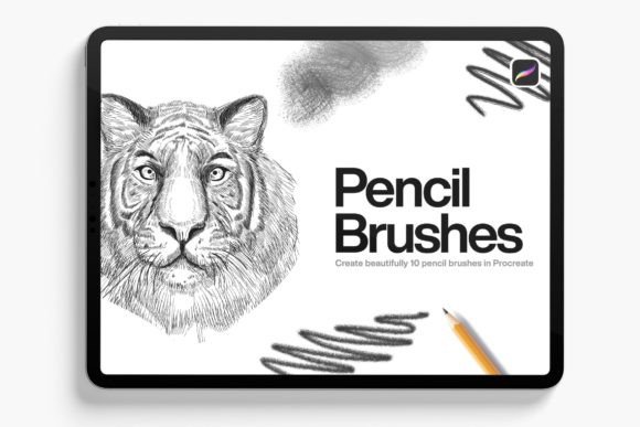 Download 10 Pencil Brushes Procreate - Procreate Collection