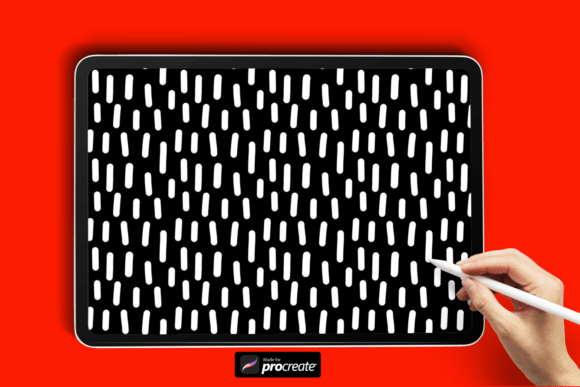 Download Modern Dash Brush for Procreate - Procreate Collection