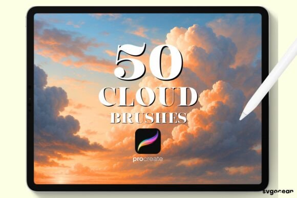Download Cloud Procreate Brushes - Procreate Collection