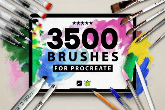 Download 3500 Procreate Brushes Ultimate Pack - Procreate Collection