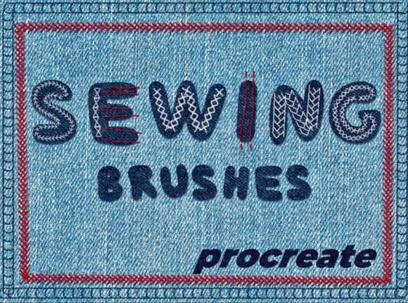 Download Sewing Brushes - Procreate - Procreate Collection