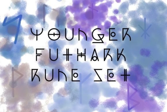 Download Procreate Stamps - Yngr Futhark Rune Set - Procreate Collection