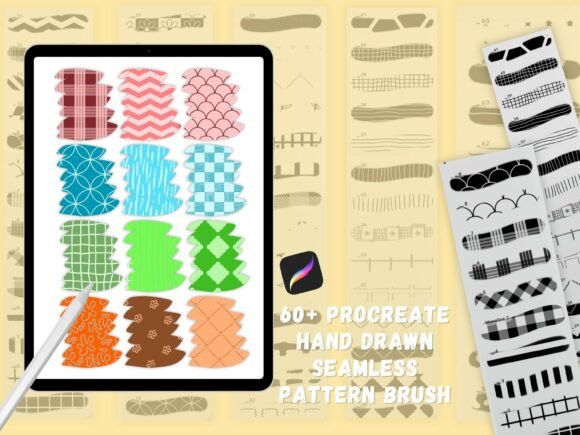 Download 60+ Procreate Seamless Pattern Brushes - Procreate Collection