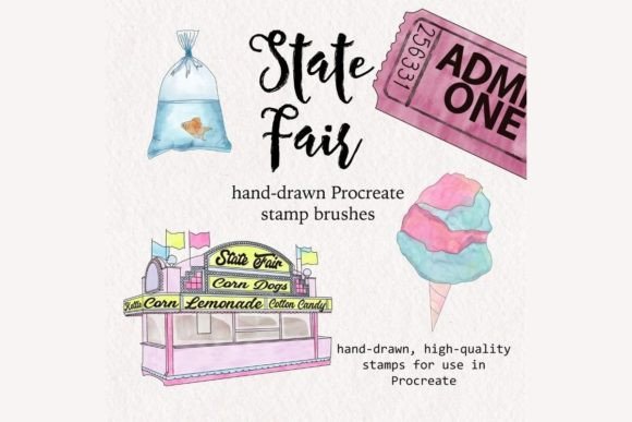 Download Procreate State Fair Brush Stamps - Procreate Collection