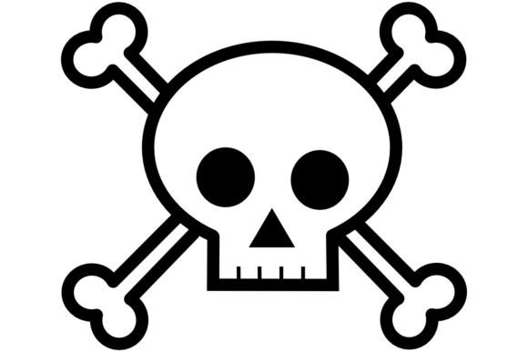 Download Skull N Crossbones Procreate Brush Stamp - Procreate Collection