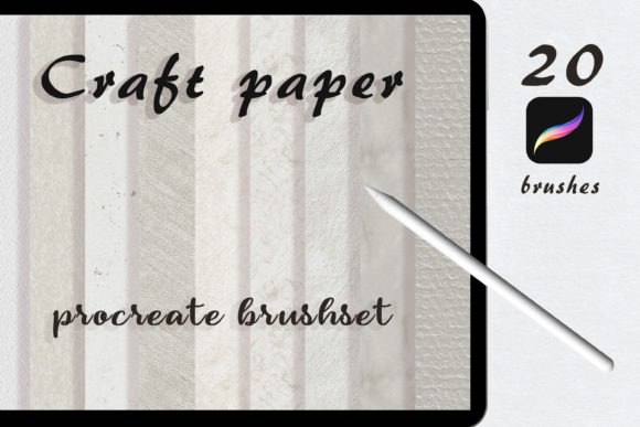 Download Craft Paper Procreate Brushset - Procreate Collection