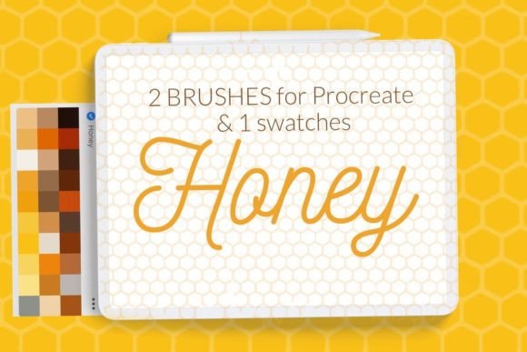 Download Honeycomb Pattern Brushes Procreate - Procreate Collection