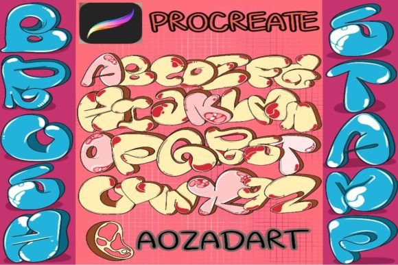 Download Brush Procreate ABC - Procreate Collection