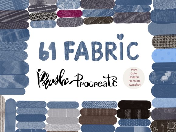 Download Fabric Brushes for Procreate,Texture - Procreate Collection