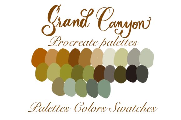 Download Grand Canyon Procreate  Palettes - Procreate Collection
