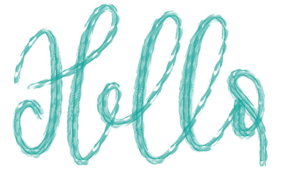 Download Procreate Brush - Hello Textured Brush - Procreate Collection