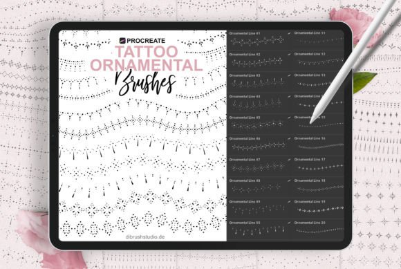 Download Procreate - Ornamental Tattoo Brushes - Procreate Collection