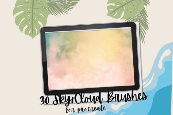 Download 30 Sky Stamps for Procreate - Procreate Collection