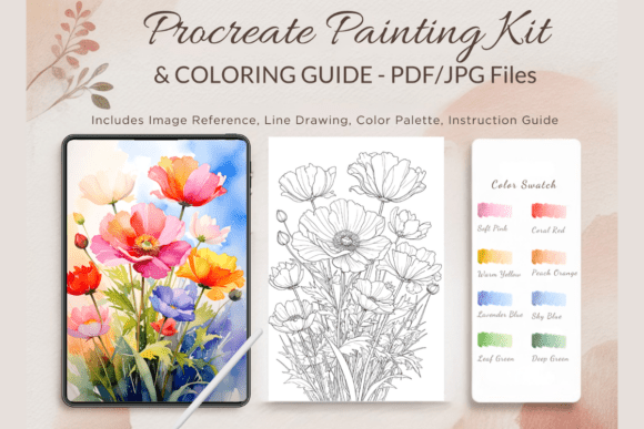 Download Procreate Painting Kit &amp; Coloring Guide - Procreate Collection