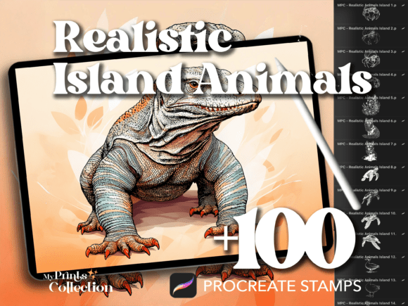 Download 100+ Procreate Island Animal Realistic - Procreate Collection