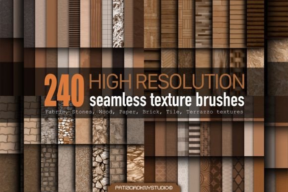 Download Procreate Seamless Texture Brush Set - Procreate Collection