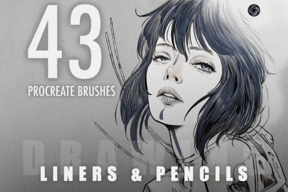 Download Procreate Brushes - Liners &amp; Pencils - Procreate Collection