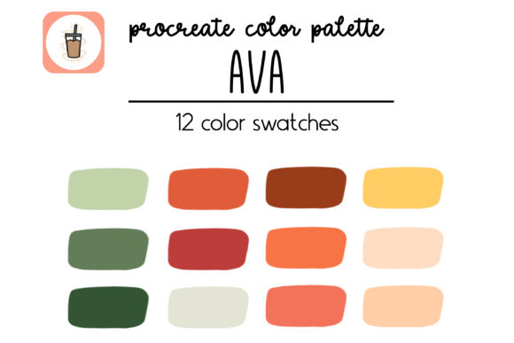 Download Ava Procreate Palette - Procreate Collection