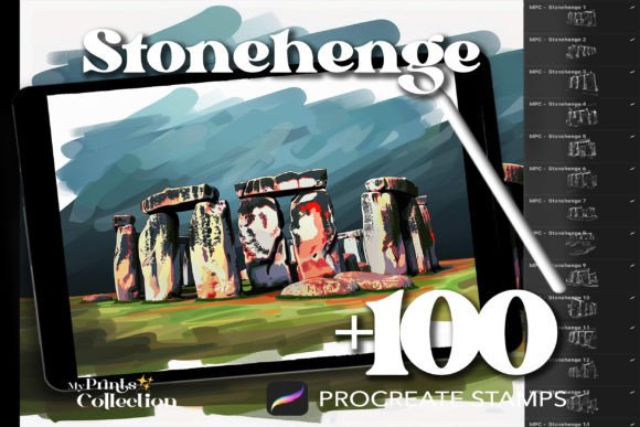 Download 100+ Procreate Stonehenge Stamps - Procreate Collection