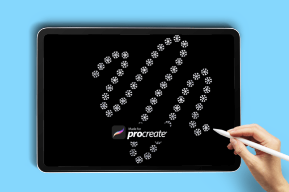 Download Snowflake Procreate Brush - Procreate Collection