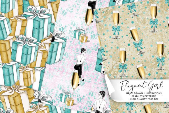 Download Elegant Fashion Illustrations, Planner - Premium Resources